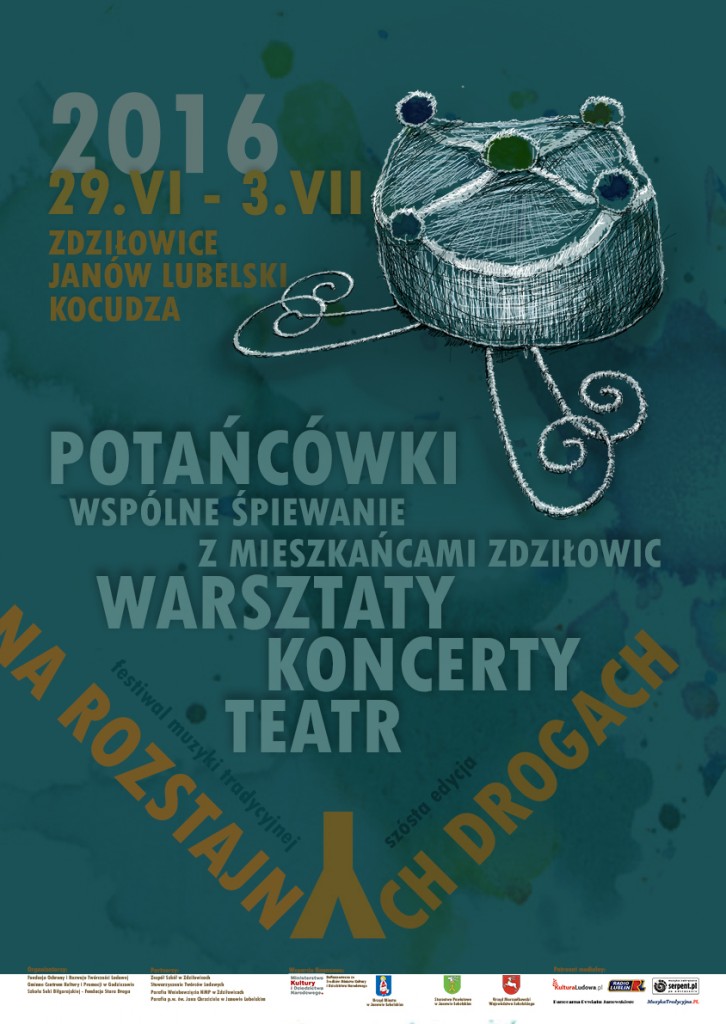 Festiwal Na rozstajnych drogach 2016 - plakat