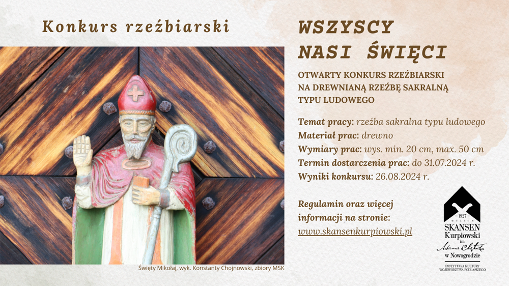 Wszyscy święci – konkurs rzeźbiarski