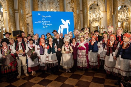 Wręczono Nagrody im. Oskara Kolberga „Za zasługi dla&nbsp;kultury ludowej” 2019