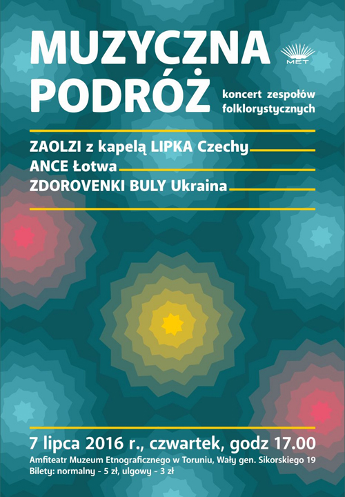 Muzyczna podróż. Koncert zespołów folklorystycznych
