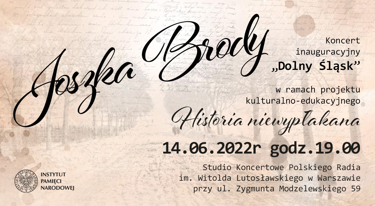 „Dolny Śląsk” – wyjątkowy koncert Joszka Brody