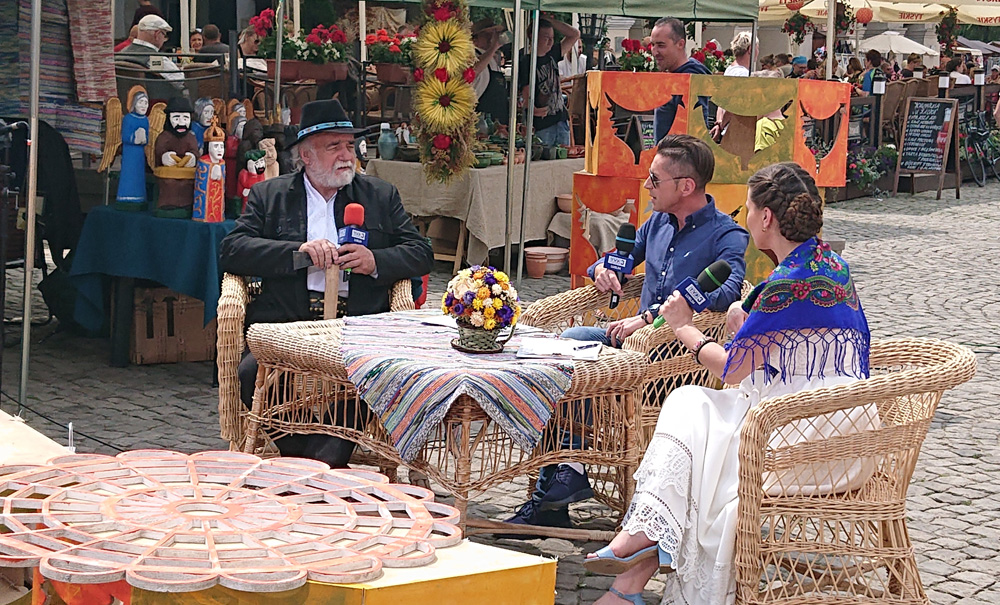 Kiermasz sztuki ludowej w&nbsp;Kazimierzu Dolnym