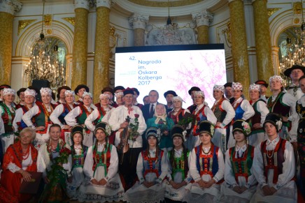 Wręczono nagrody im. Oskara Kolberga za&nbsp;zasługi dla&nbsp;kultury ludowej