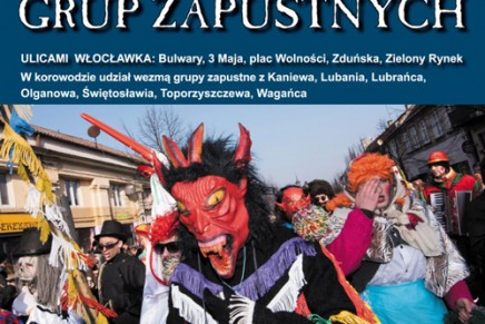 XXVII Korowód Grup Zapustnych ulicami Włocławka