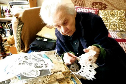 Zmarła najstarsza koronczarka w&nbsp;Polsce. Olga Szerauc miała 109 lat