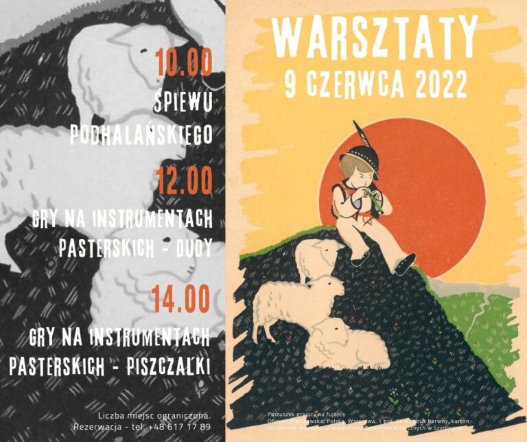Warsztaty śpiewu podhalańskiego i&nbsp;Warsztaty gry na&nbsp;instrumentach pasterskich