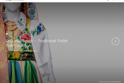 Polskie stroje ludowe na&nbsp;największej wirtualnej wystawie mody